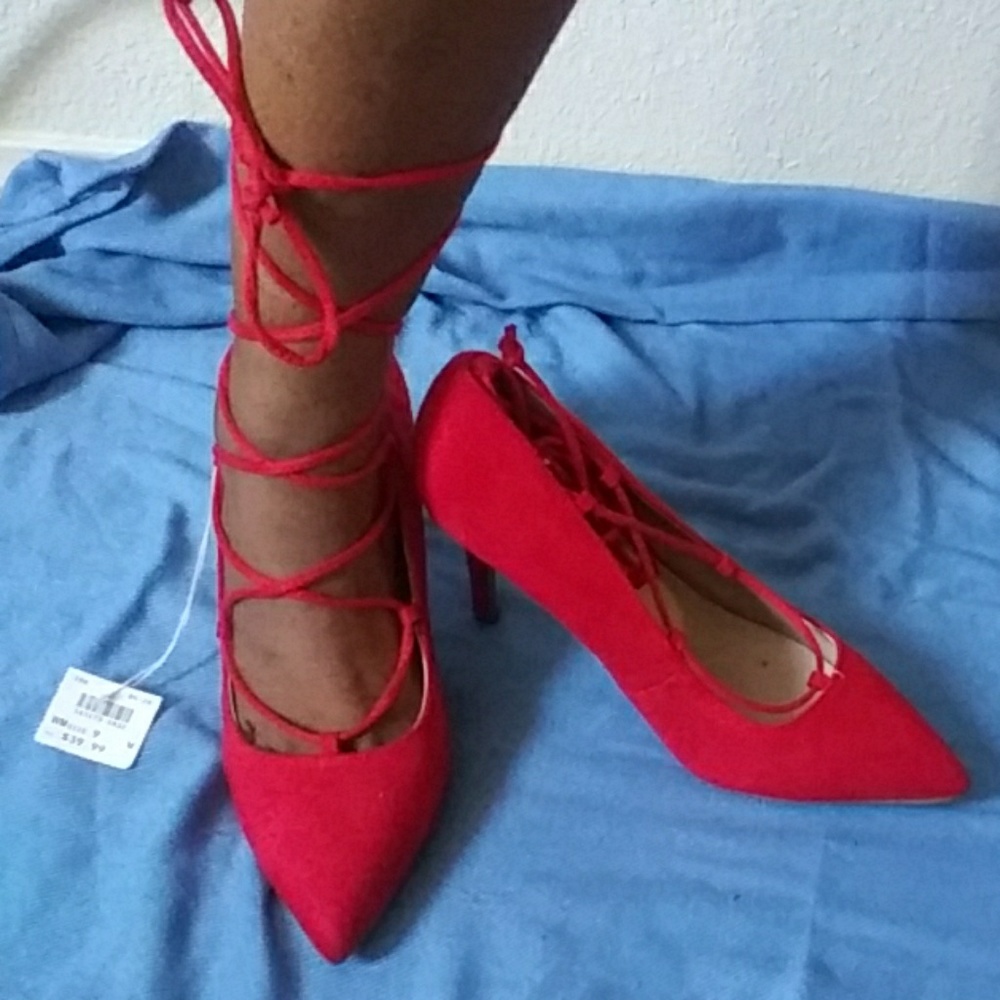 BRASH leg lace up